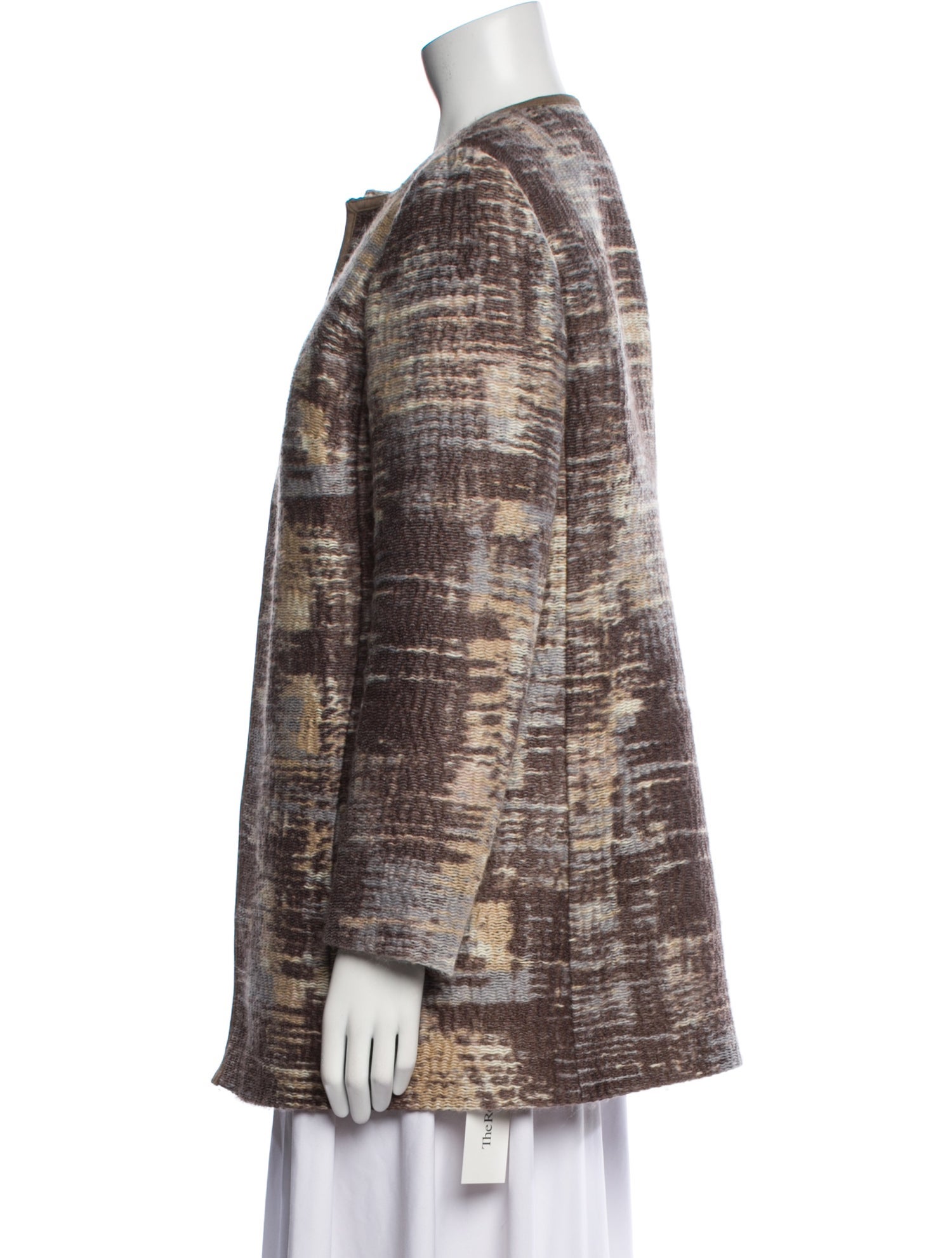 Lafayette 148 Wool Printed Coat