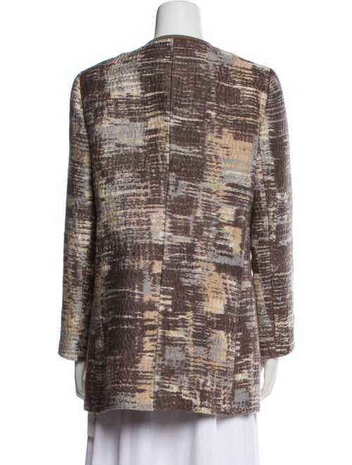 Lafayette 148 Wool Printed Coat