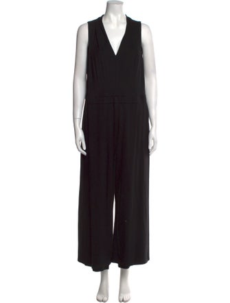 Lafayette 148 V-Neck Jumpsuit