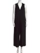 Lafayette 148 V-Neck Jumpsuit