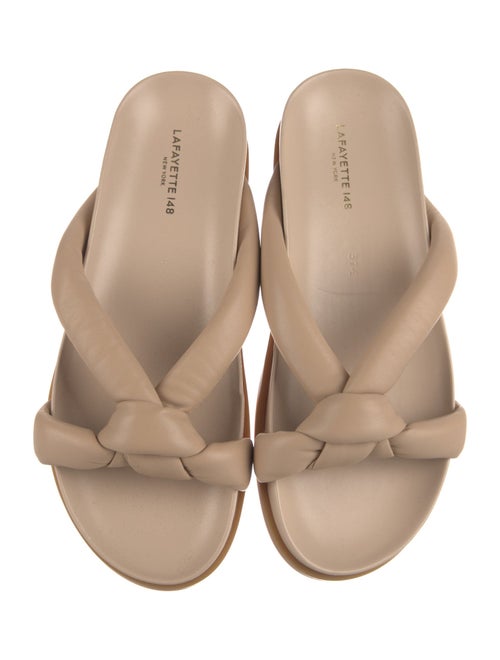 Lafayette 148 Leather Slides