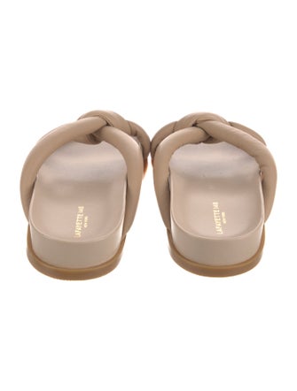 Lafayette 148 Leather Slides