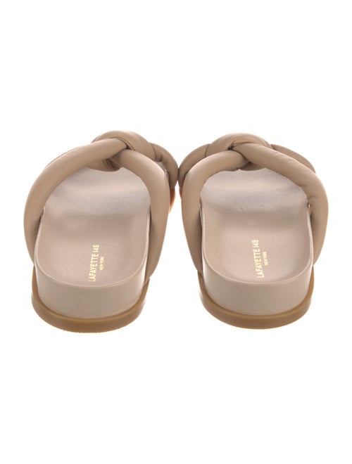 Lafayette 148 Leather Slides
