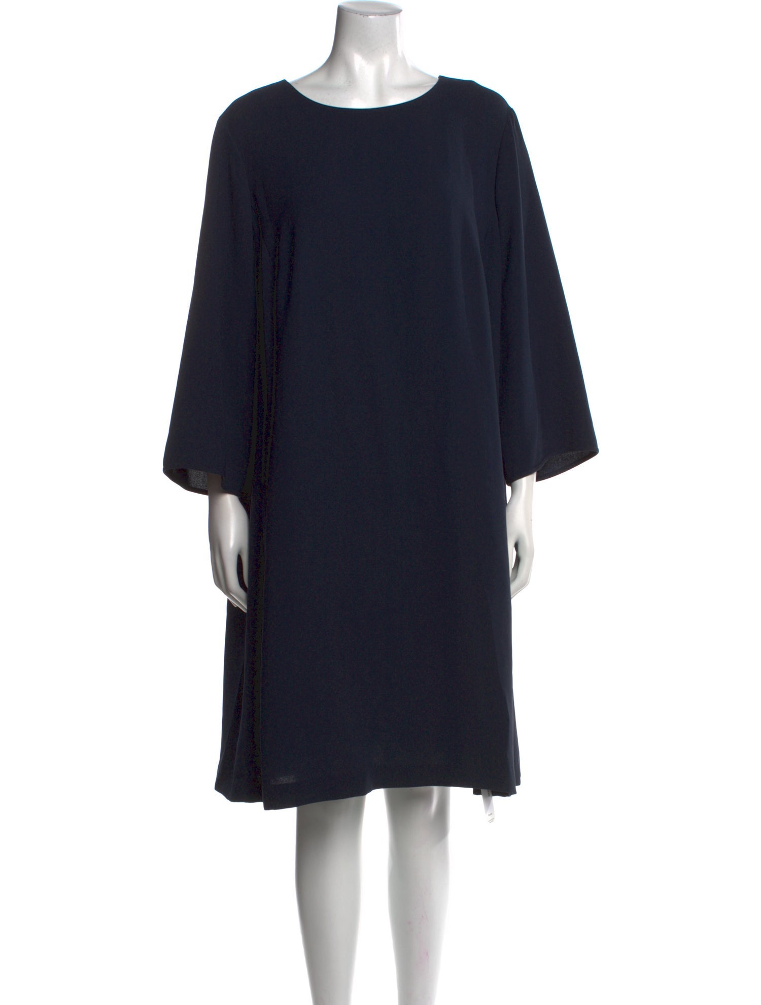 Lafayette 148 Bateau Neckline Knee-Length Dress