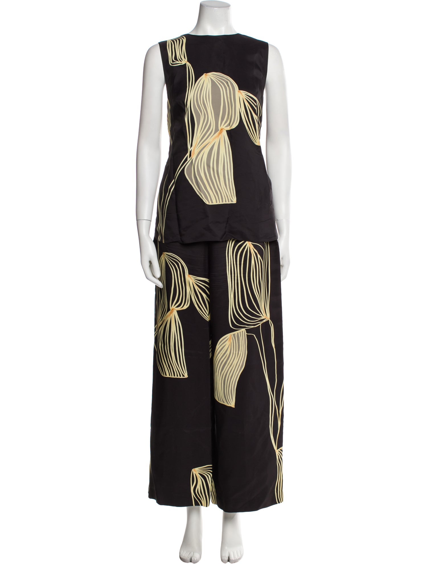 Lafayette 148 Printed Pant Set