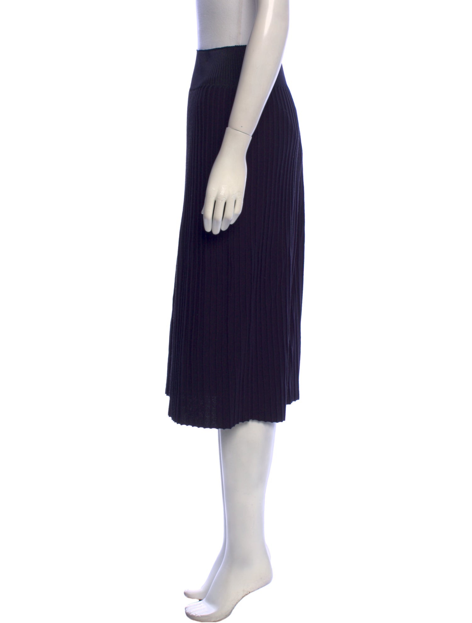 Lafayette 148 Pleated Accents Knee-Length Skirt w/ Tags