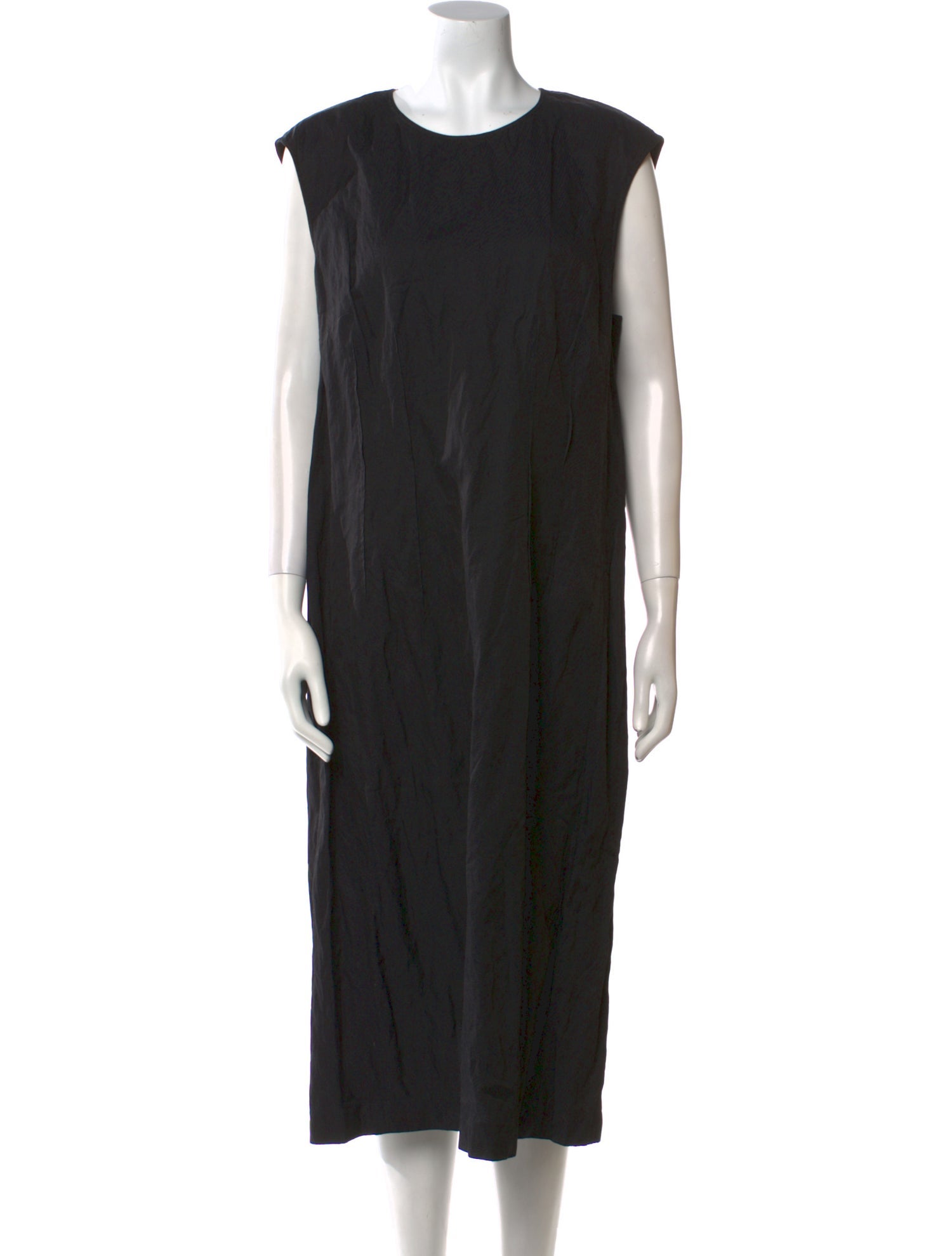 Lafayette 148 Crew Neck Long Dress
