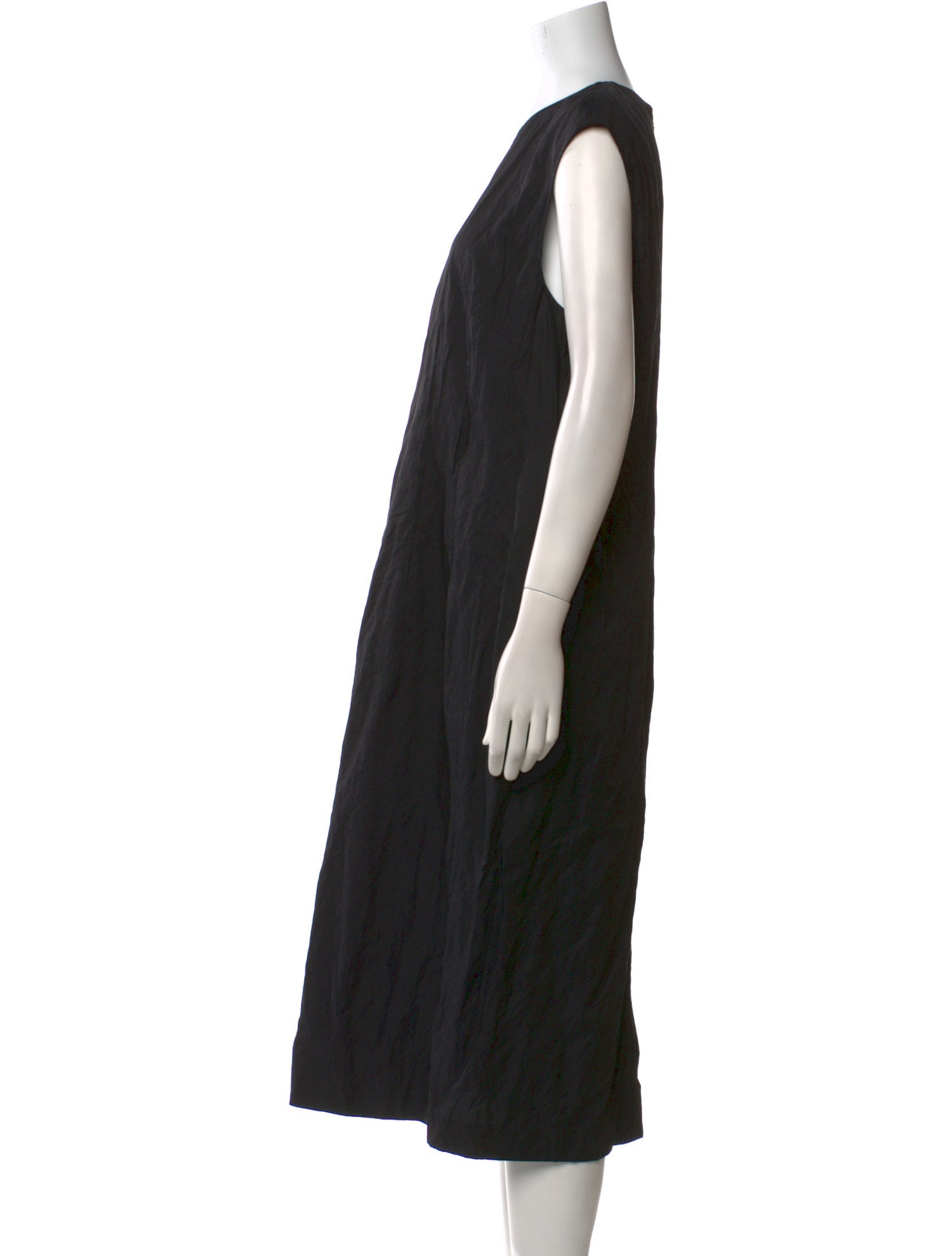 Lafayette 148 Crew Neck Long Dress