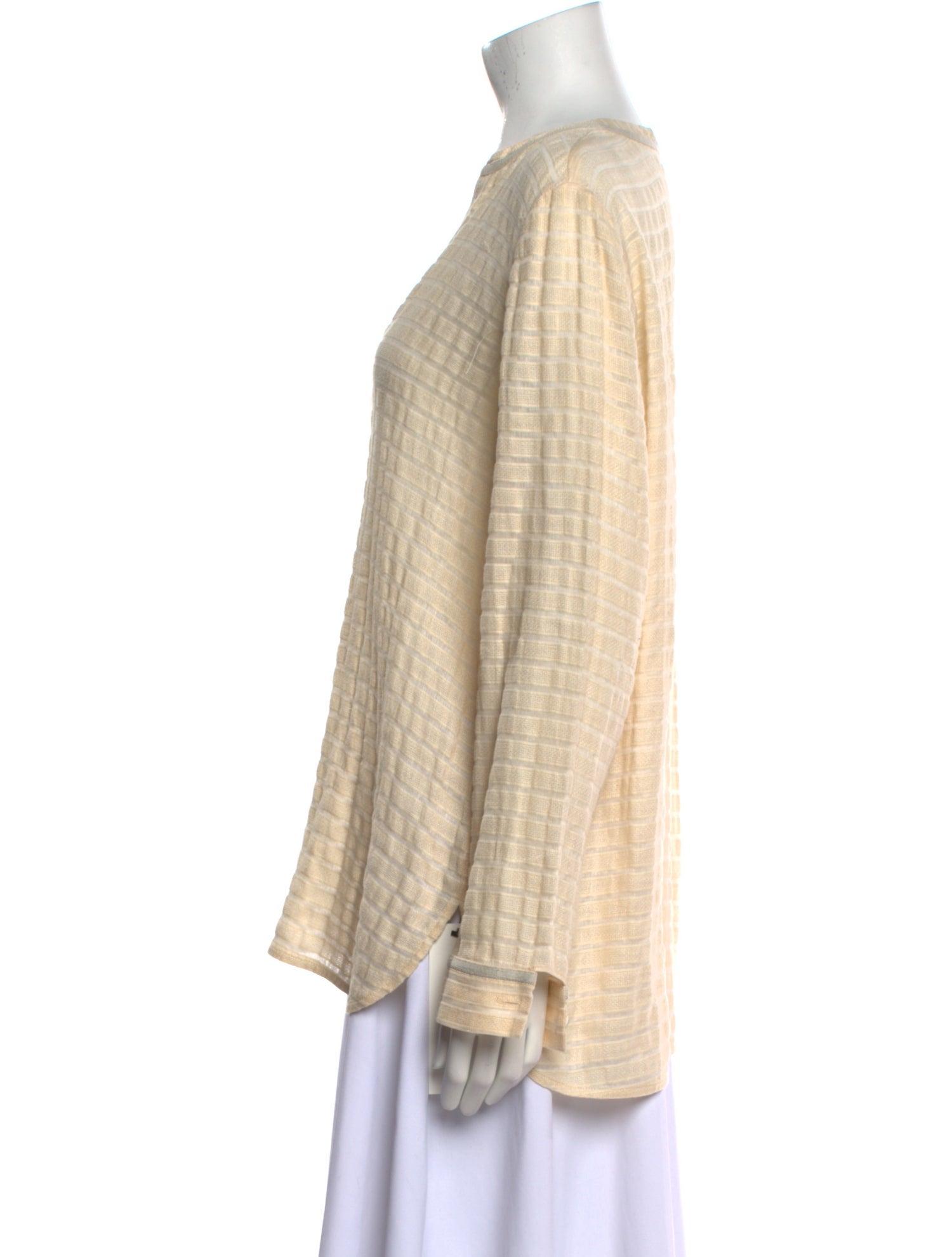 Lafayette 148 Linen V-Neck Tunic