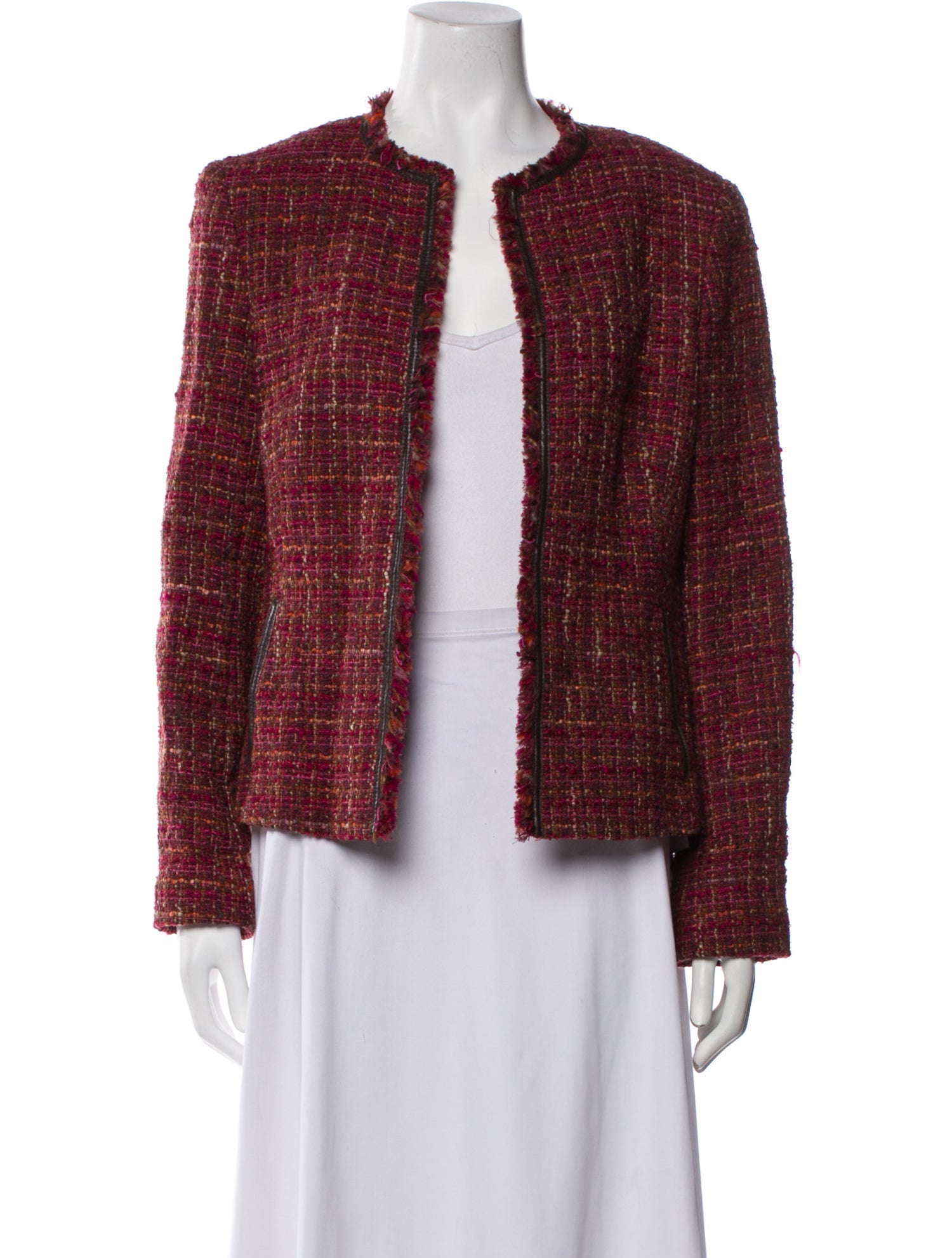 Lafayette 148 Wool Tweed Pattern Jacket