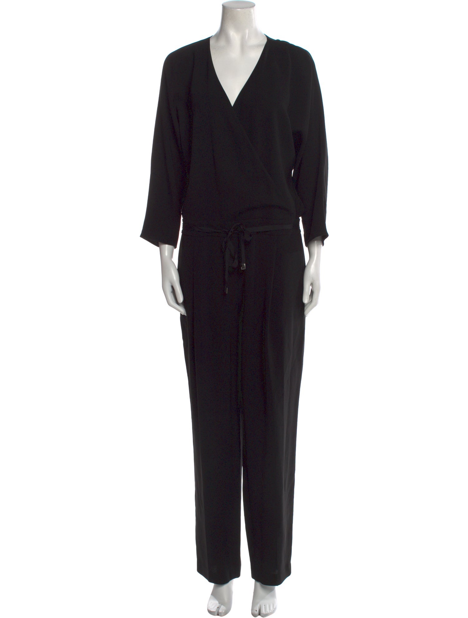 Lafayette 148 V-Neck Jumpsuit