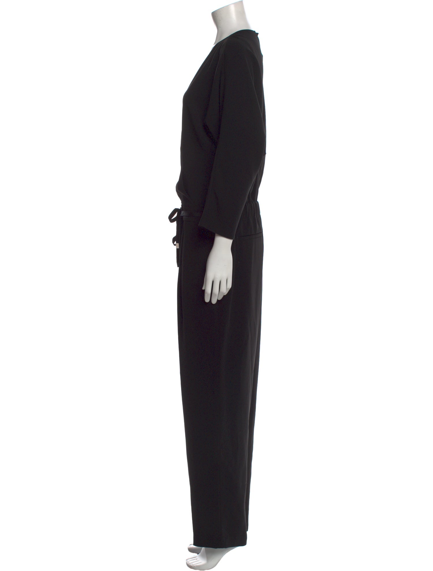Lafayette 148 V-Neck Jumpsuit