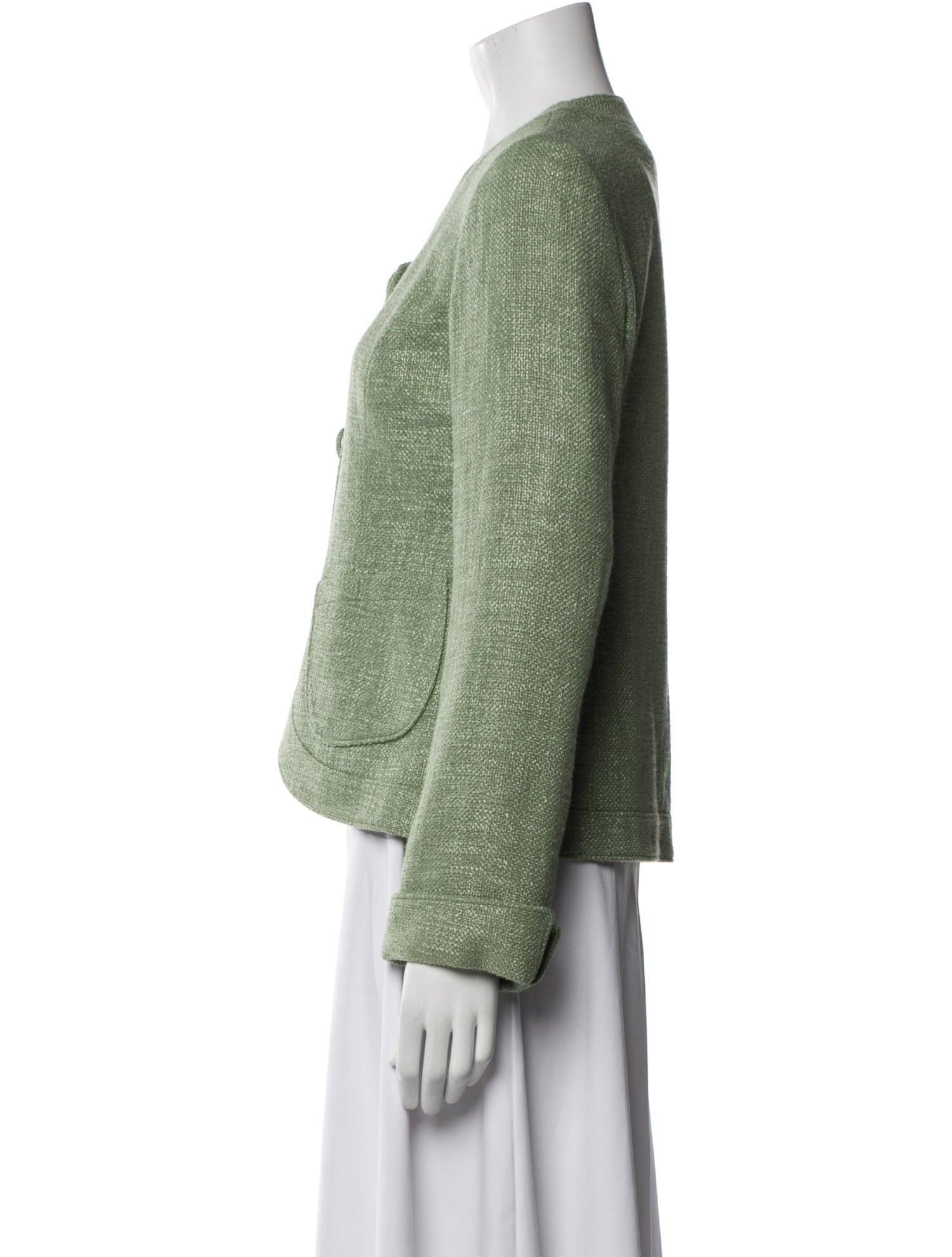 Lafayette 148 Tweed Pattern Evening Jacket