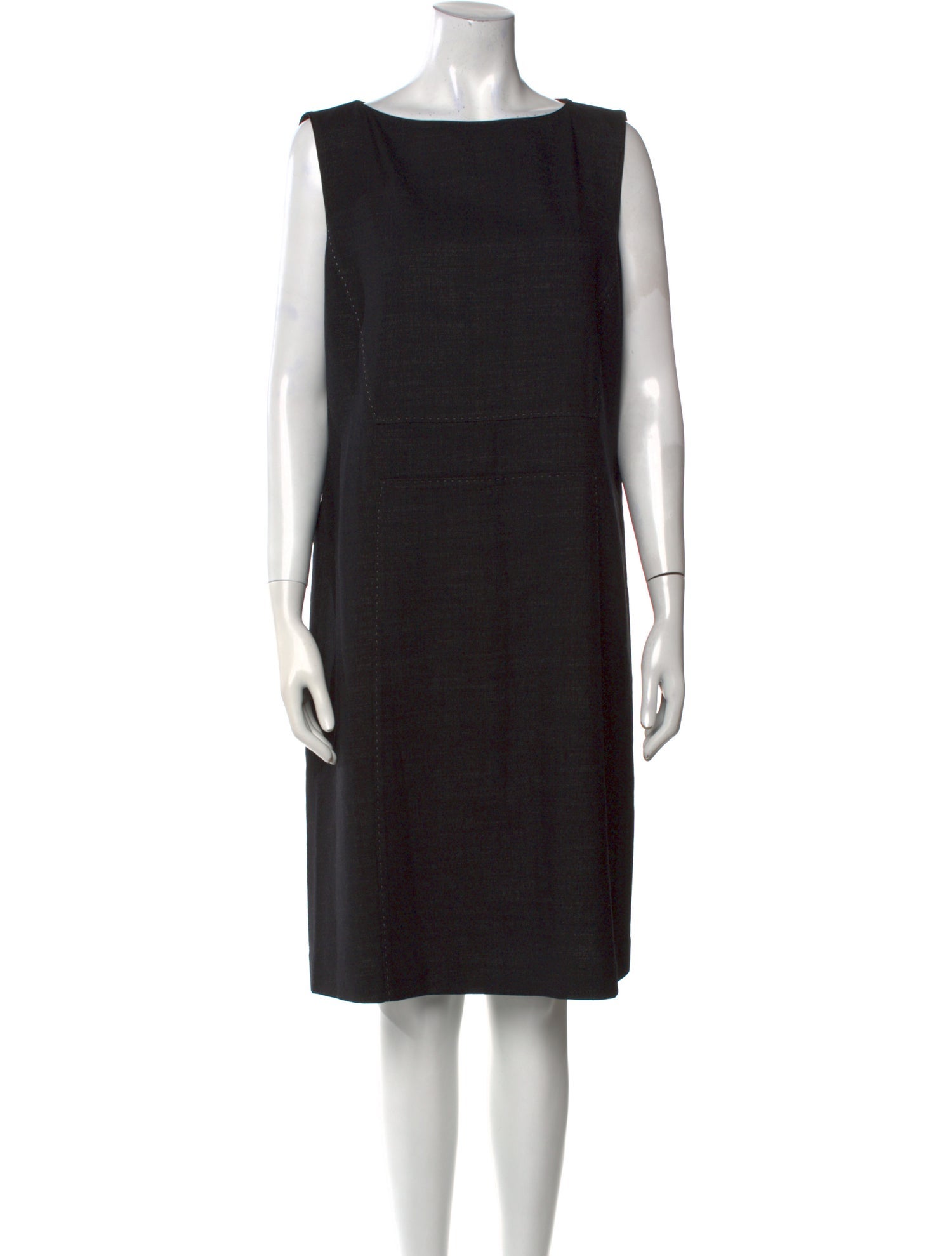 Lafayette 148 Virgin Wool Knee-Length Dress