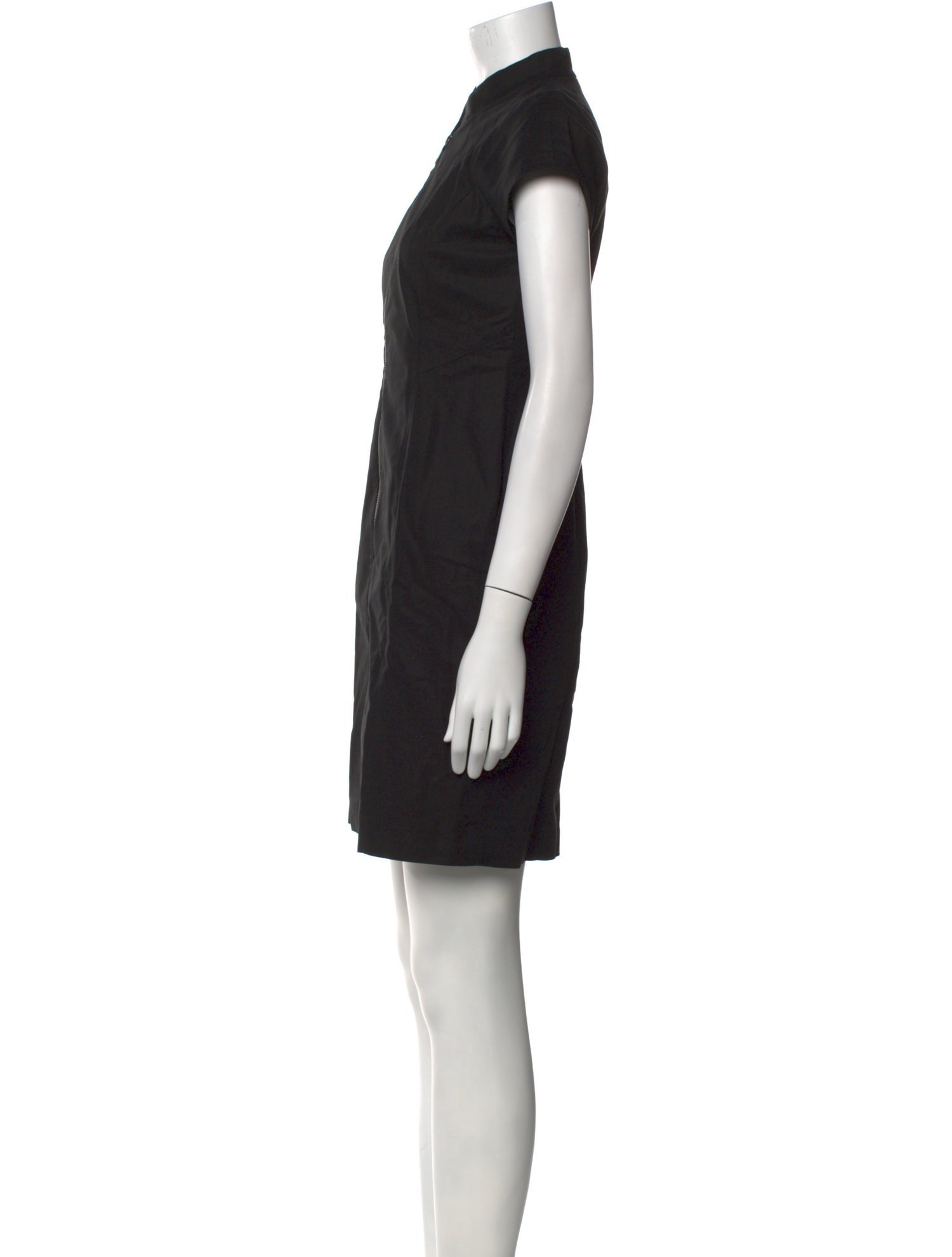 Lafayette 148 Mock Neck Mini Dress