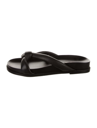 Lafayette 148 Leather Slides