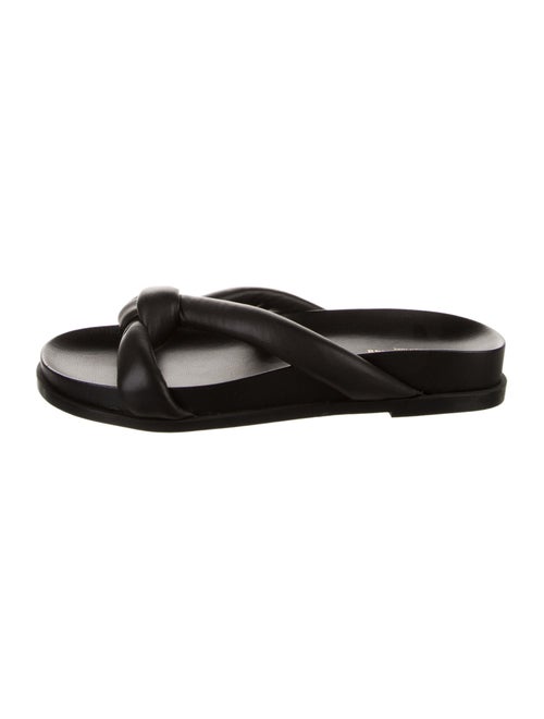 Lafayette 148 Leather Slides