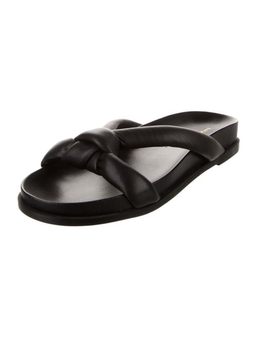 Lafayette 148 Leather Slides