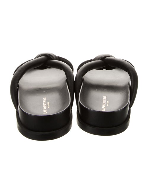 Lafayette 148 Leather Slides