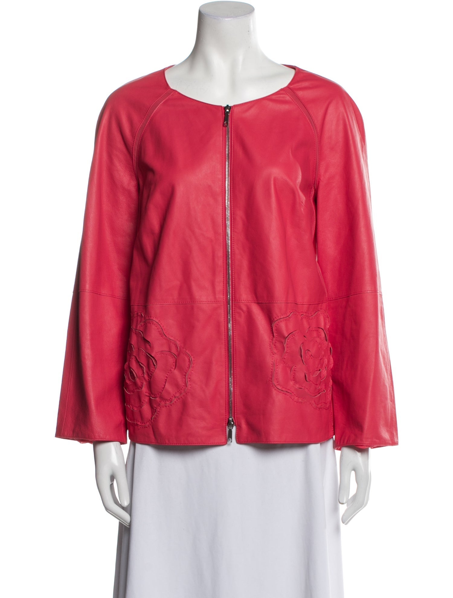 Lafayette 148 Leather Evening Jacket