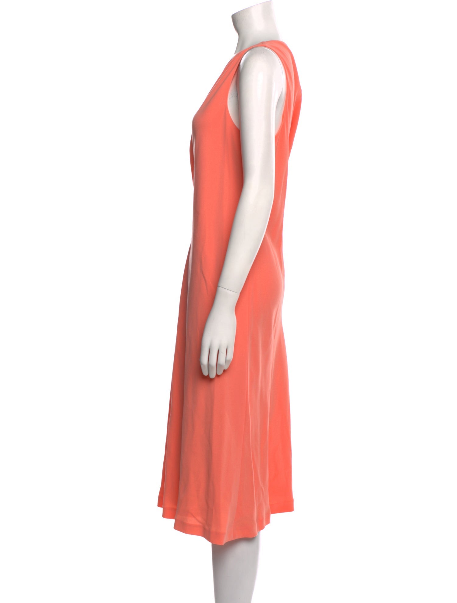 Lafayette 148 Cowl Neck Midi Length Dress