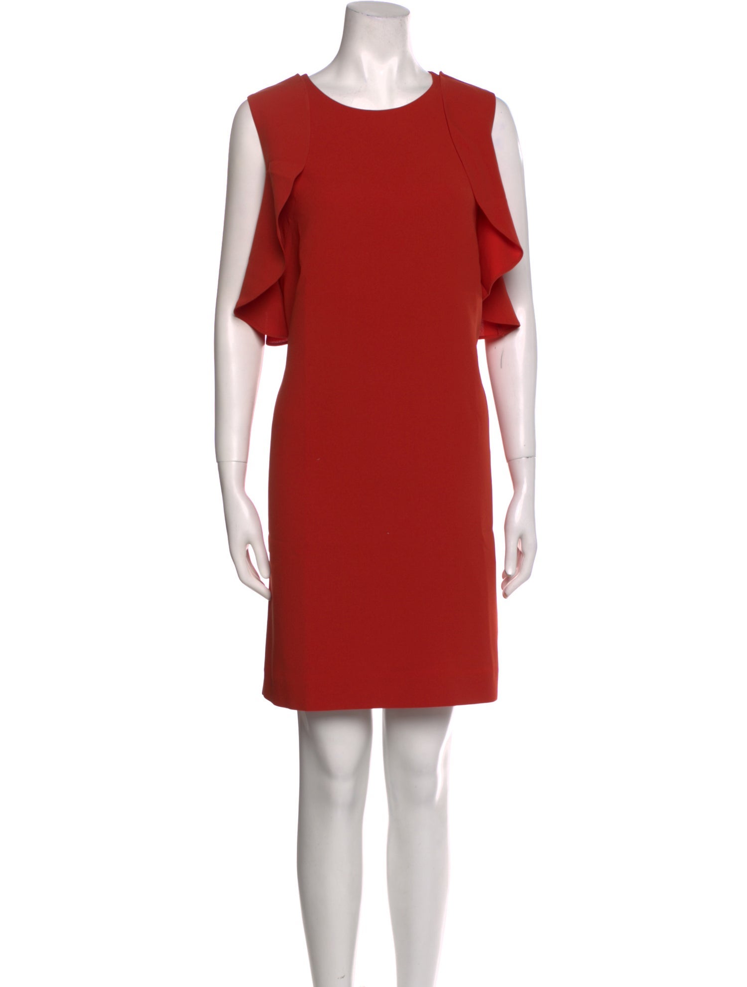 Lafayette 148 Crew Neck Mini Dress
