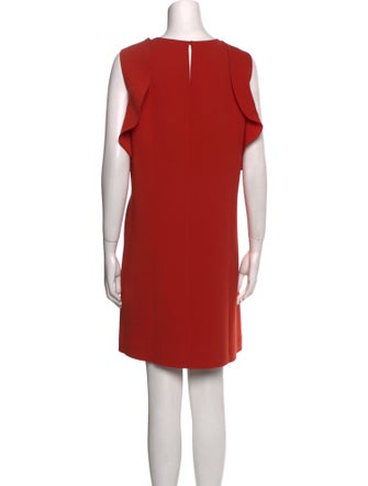 Lafayette 148 Crew Neck Mini Dress