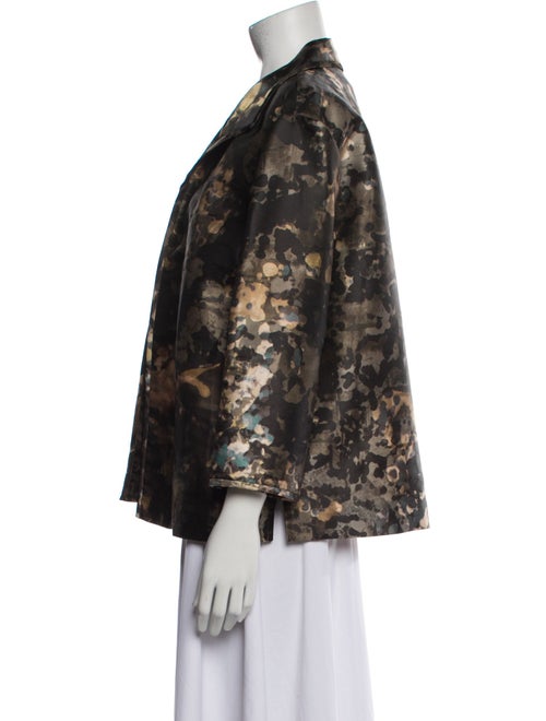 Lafayette 148 Colorblock Pattern Evening Jacket