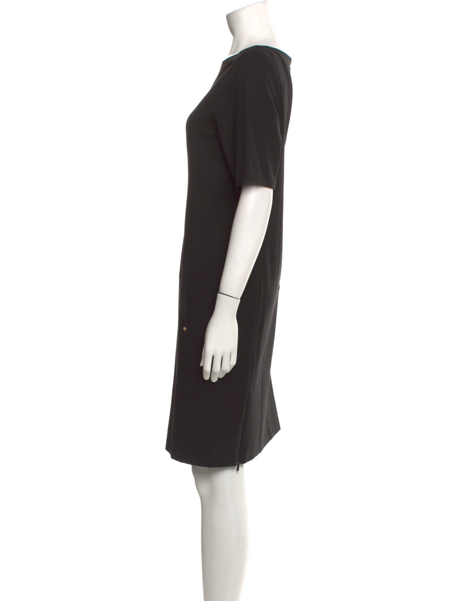 Lafayette 148 Bateau Neckline Knee-Length Dress