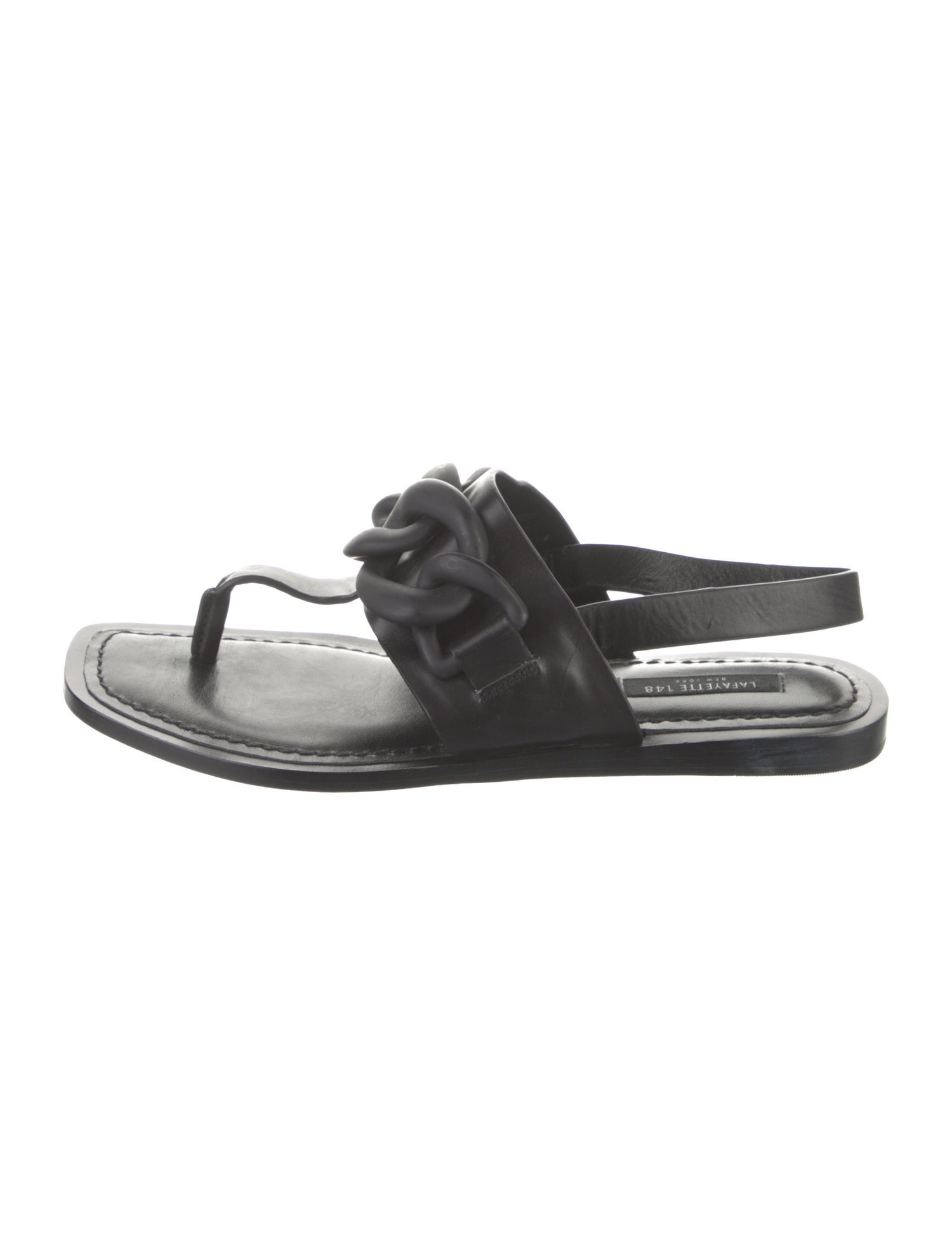 Lafayette 148 Leather Slingback Sandals