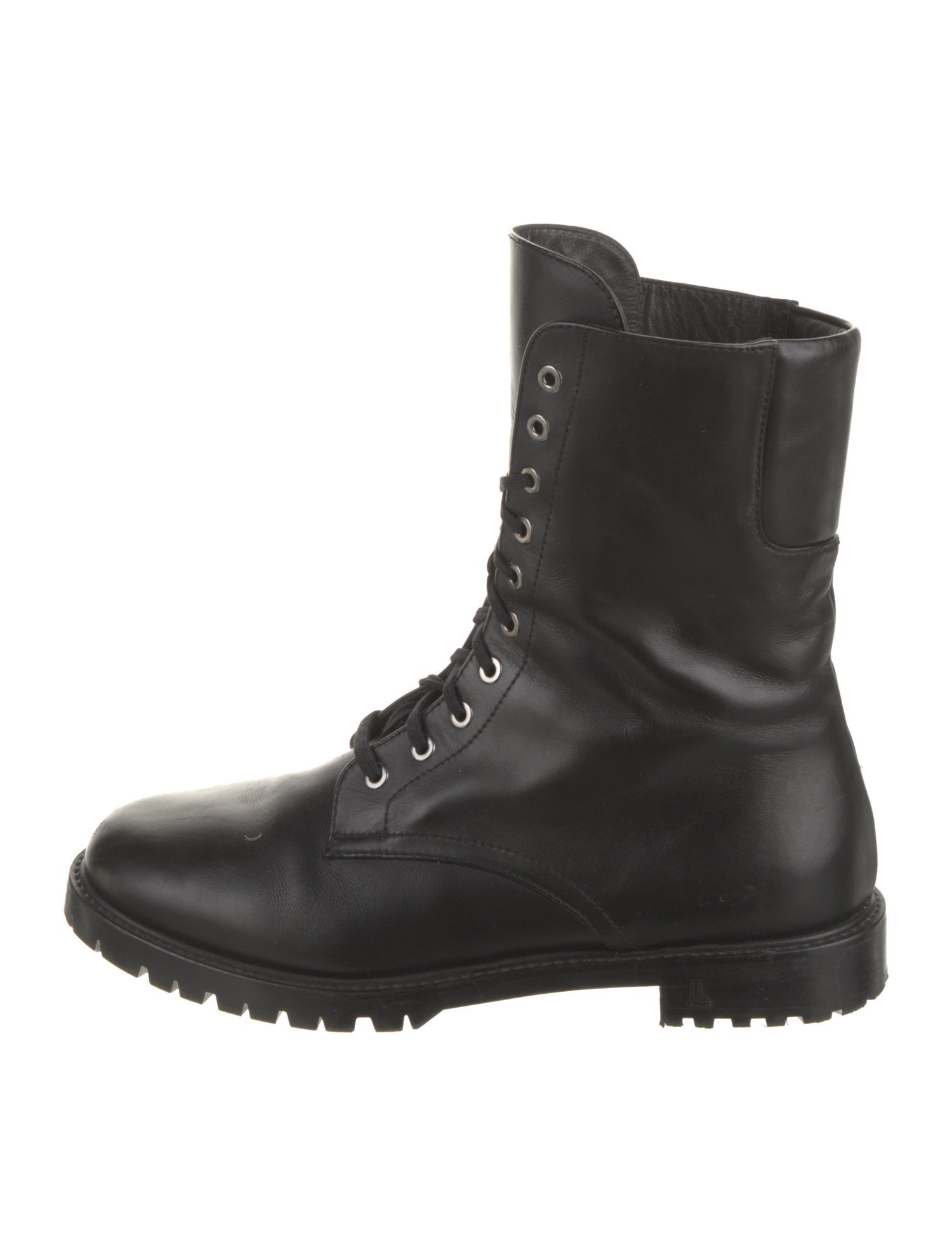 Lafayette 148 Leather Combat Boots