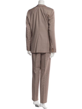 Lafayette 148 Plaid Print Pantsuit