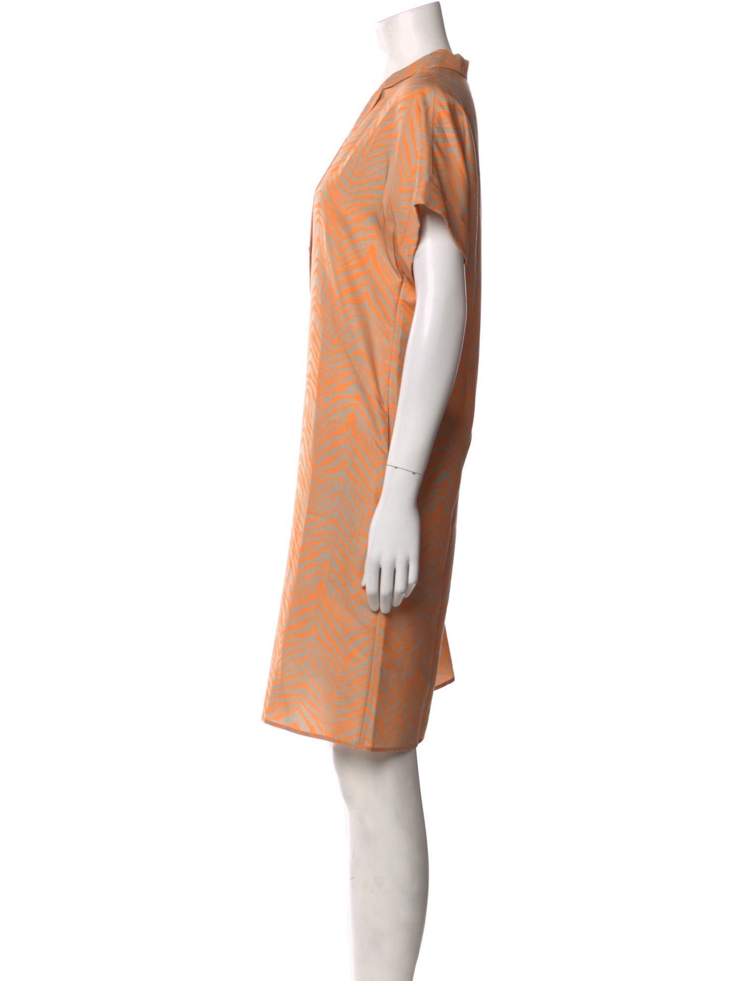 Lafayette 148 Silk Knee-Length Dress