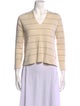 Lafayette 148 Cashmere Striped Sweater