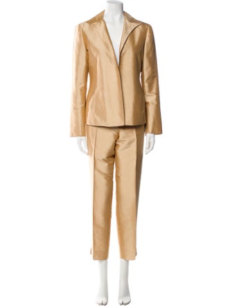 Lafayette 148 Silk Pant Set