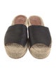 Lafayette 148 Leather Colorblock Pattern Espadrilles
