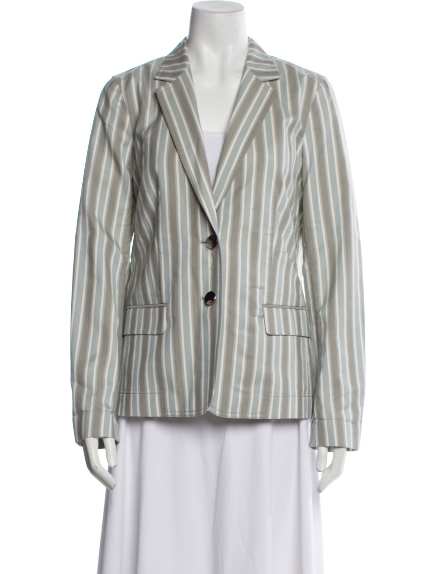 Lafayette 148 Striped Blazer
