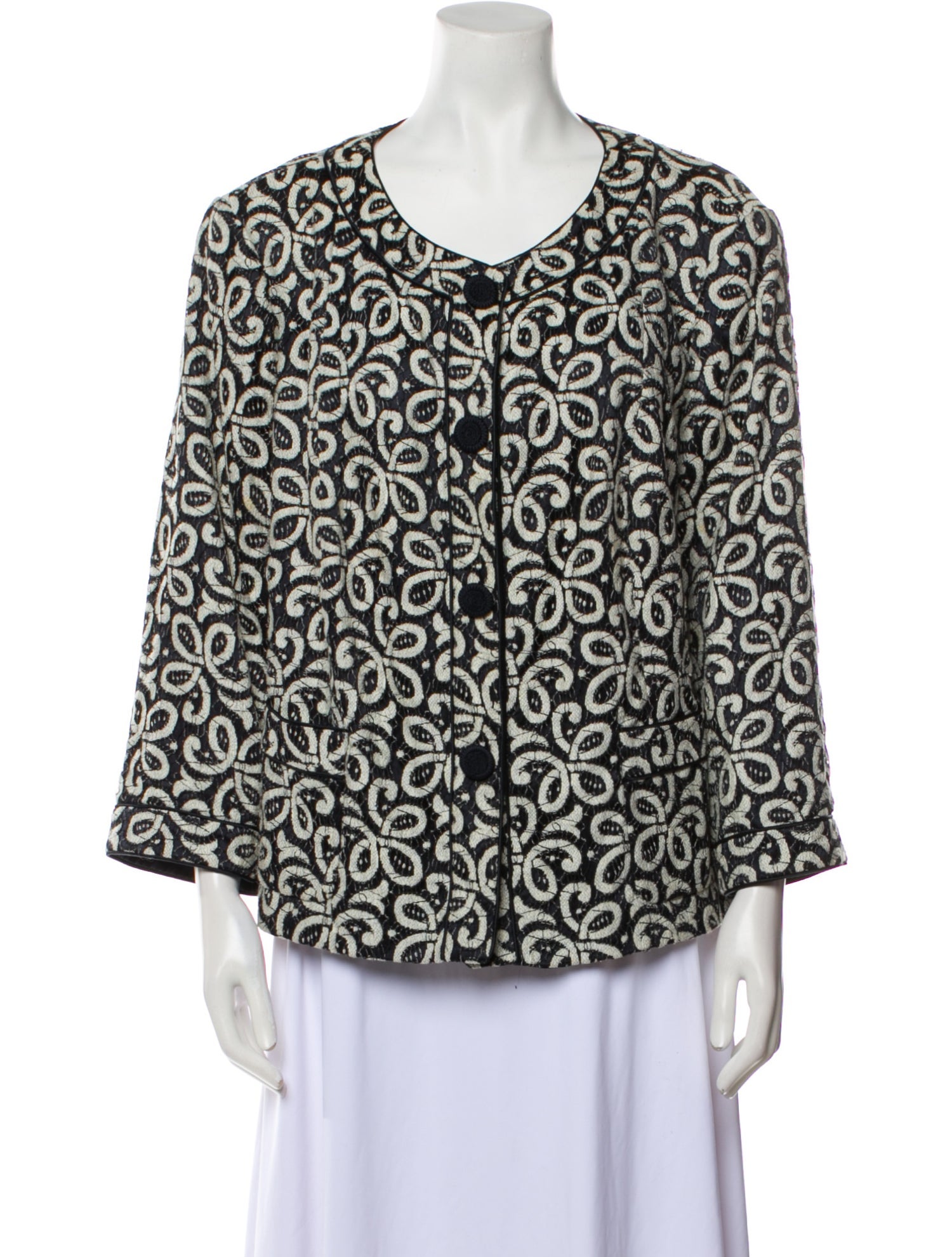 Lafayette 148 Printed Jacket