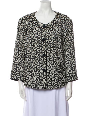 Lafayette 148 Printed Jacket