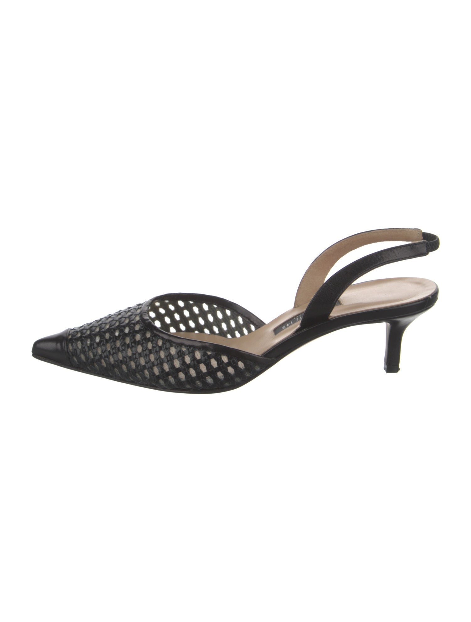 Lafayette 148 Leather Slingback Pumps