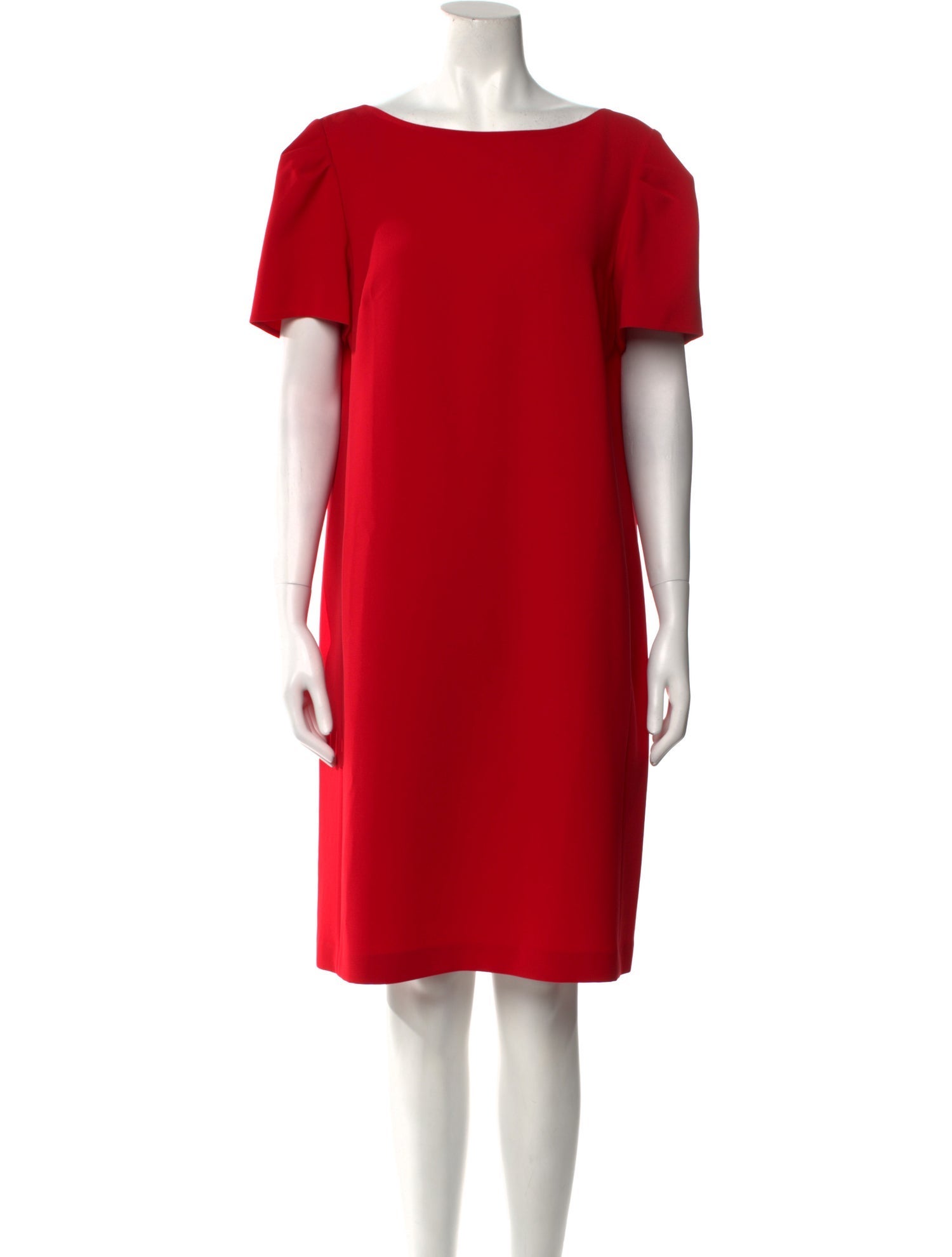Lafayette 148 Bateau Neckline Knee-Length Dress