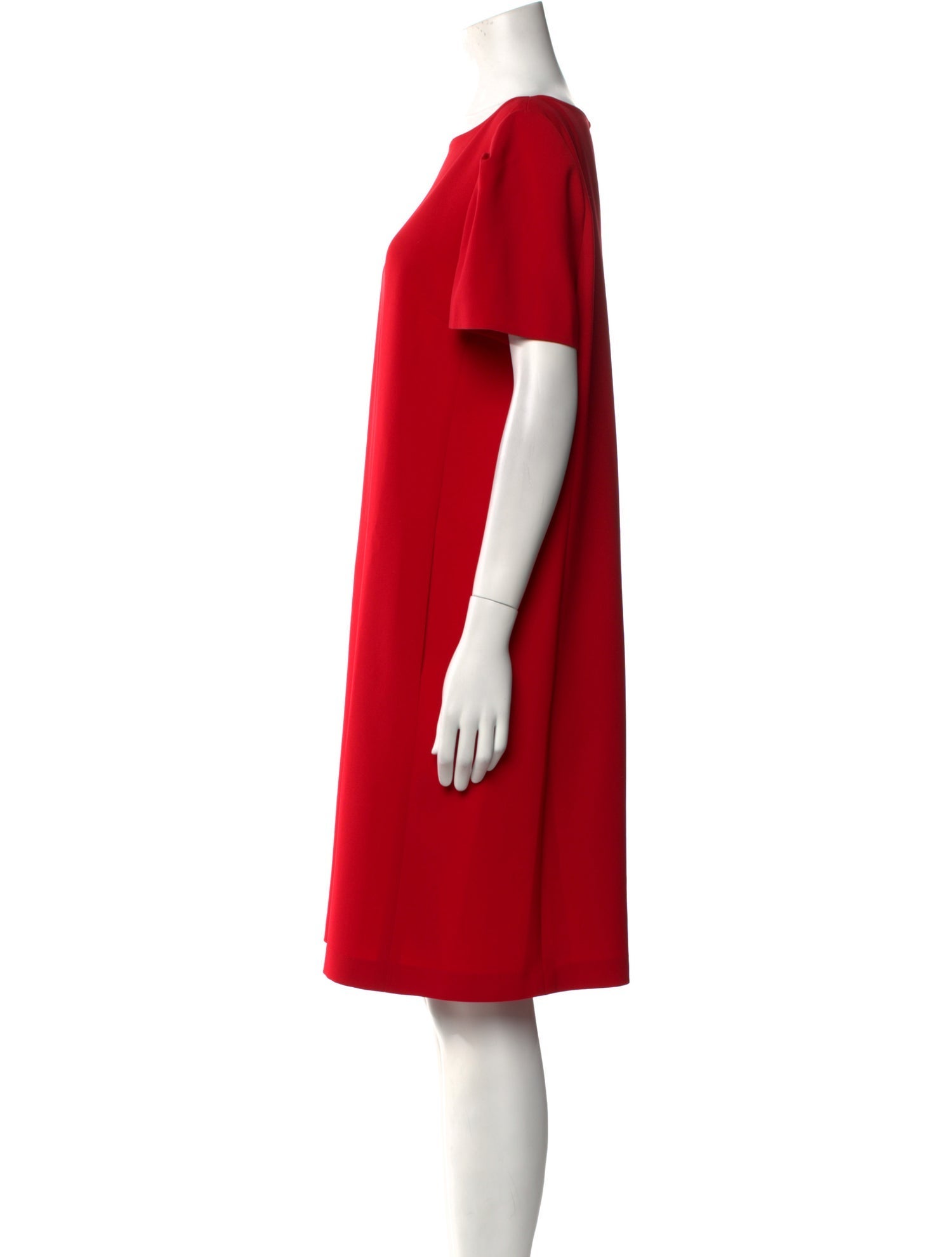 Lafayette 148 Bateau Neckline Knee-Length Dress
