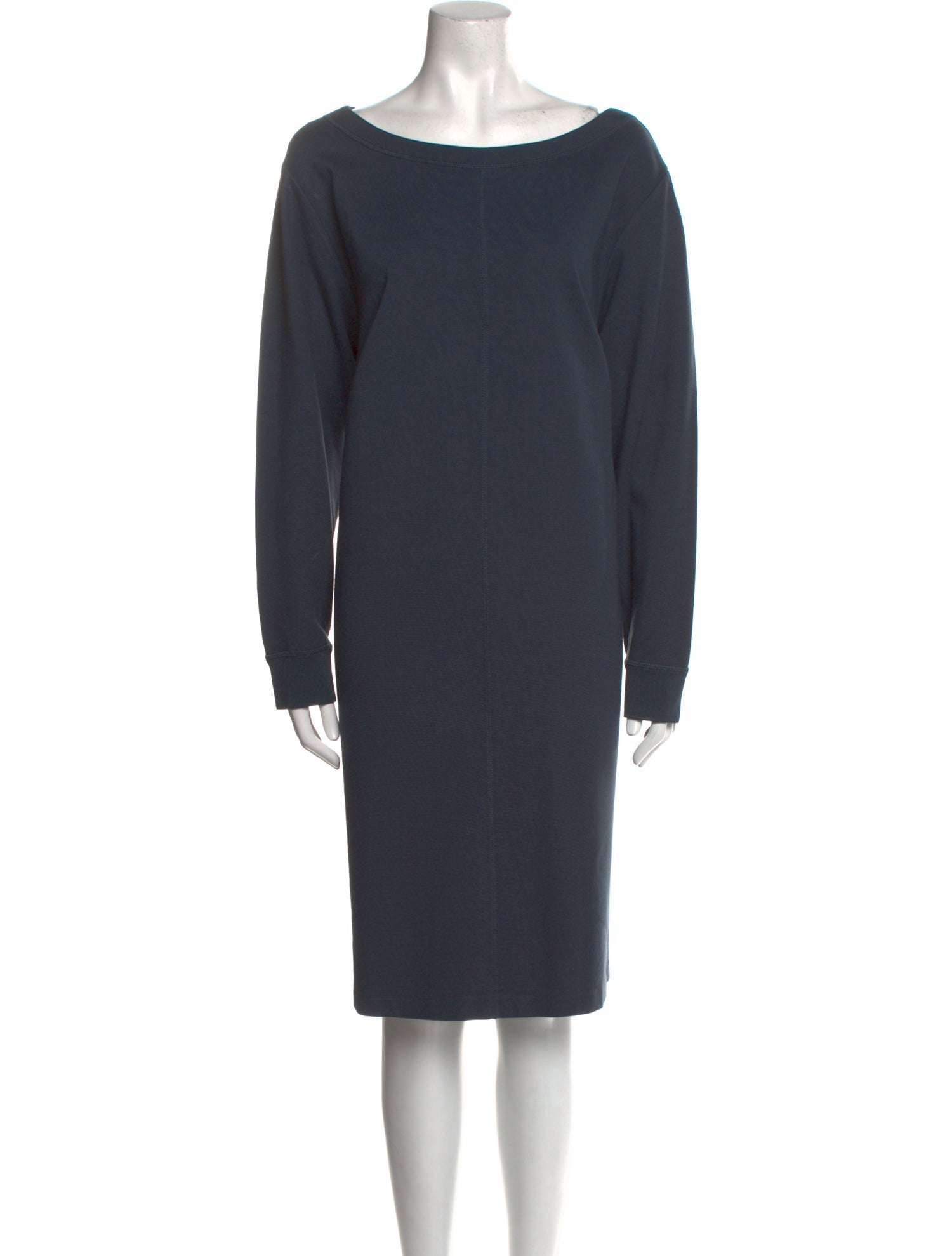 Lafayette 148 Bateau Neckline Knee-Length Dress