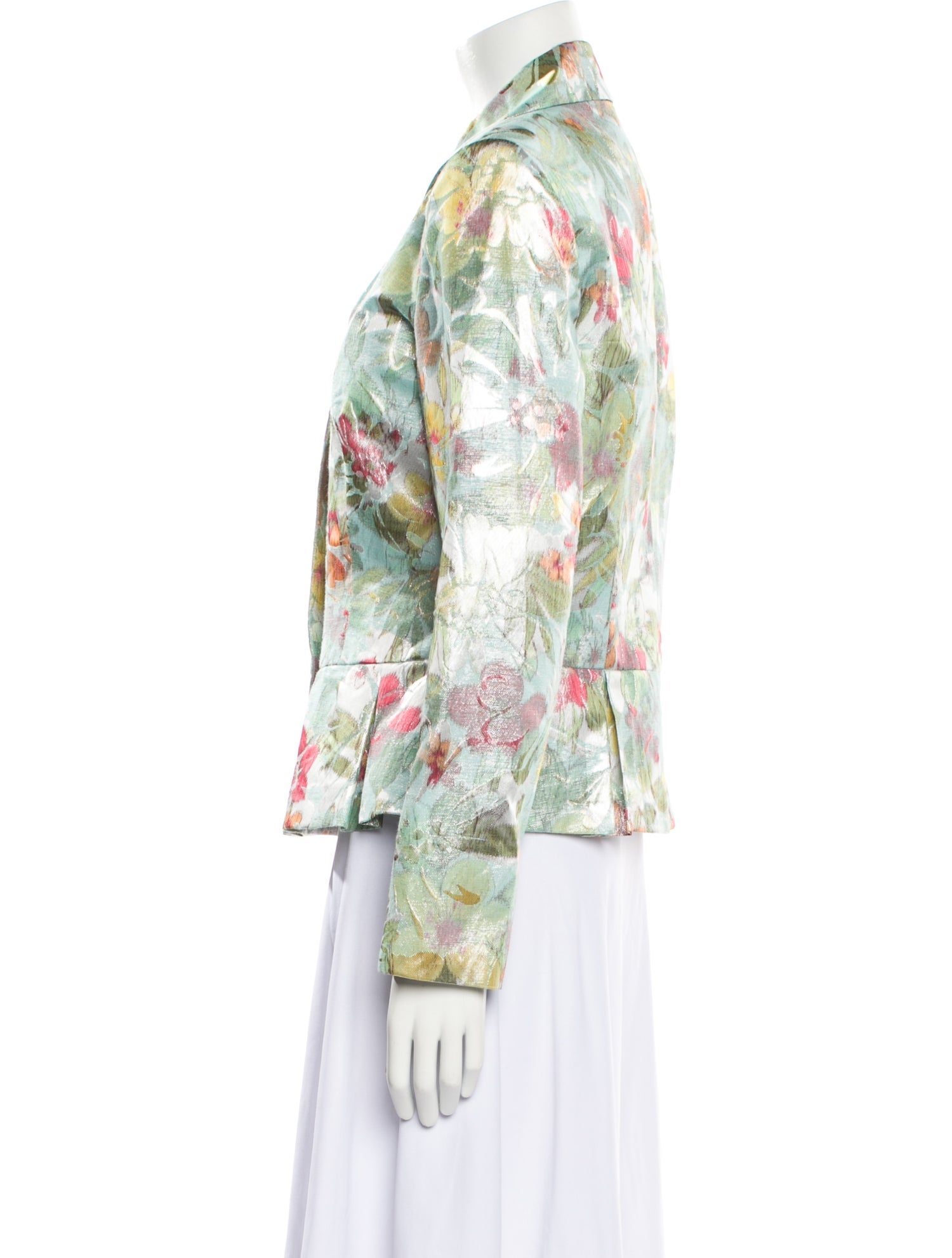 Lafayette 148 Floral Print Blazer