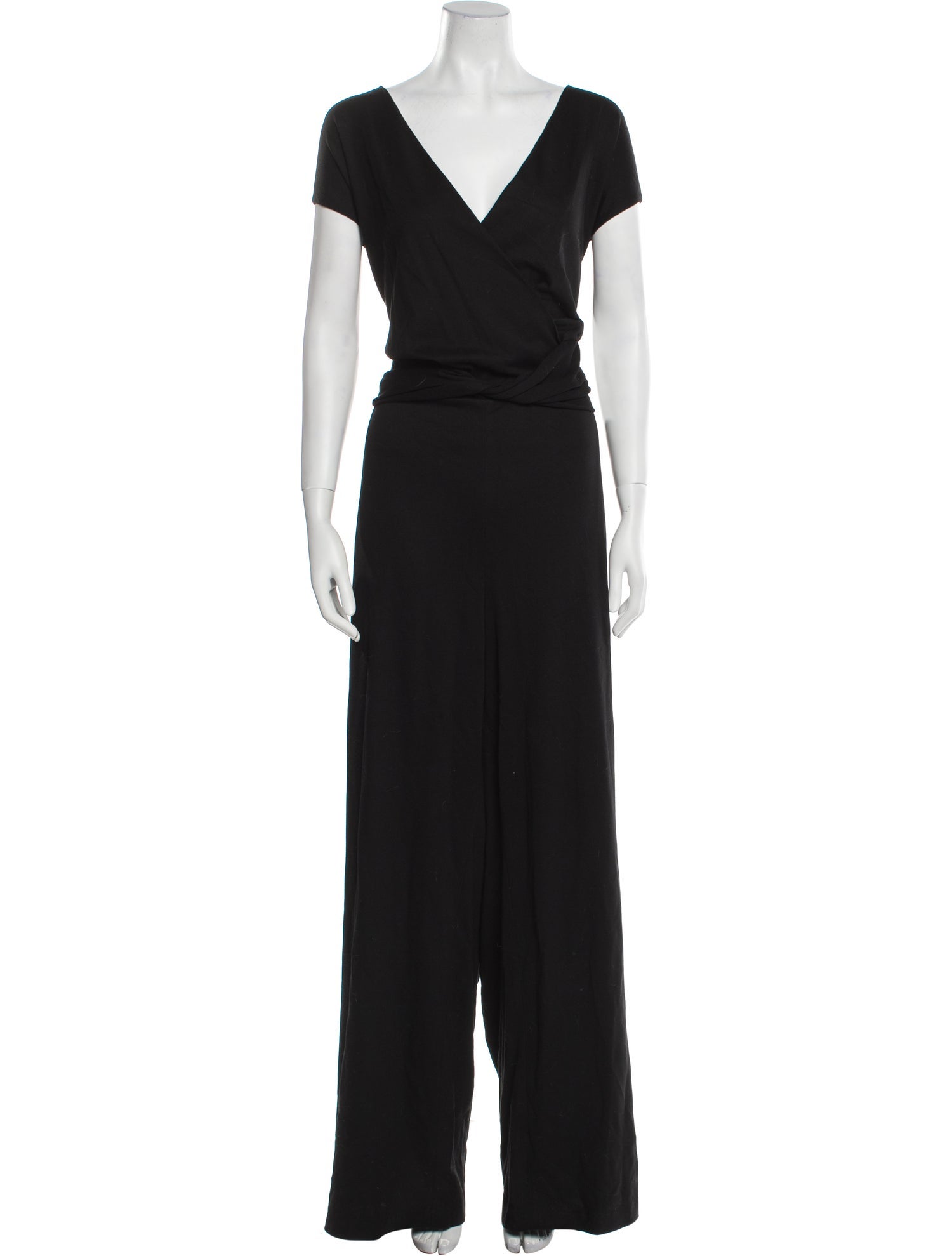 Lafayette 148 V-Neck Jumpsuit