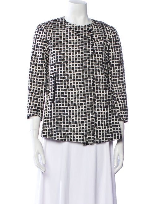 Lafayette 148 Tweed Pattern Jacket