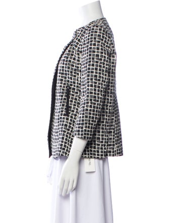 Lafayette 148 Tweed Pattern Jacket
