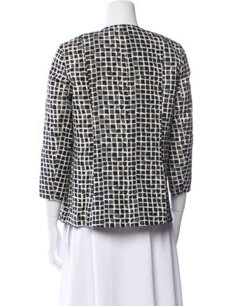 Lafayette 148 Tweed Pattern Jacket