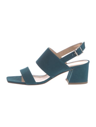 Lafayette 148 Suede Slingback Sandals