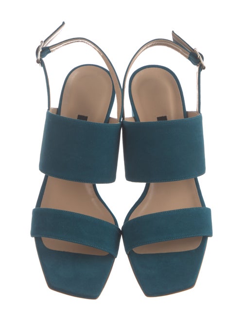 Lafayette 148 Suede Slingback Sandals